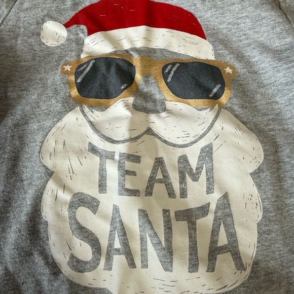 Carter’s Toddler Girl or Boy Team Santa Graphic TShirt - Picture 2 of 3